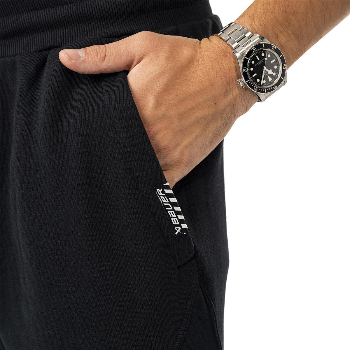 BAUER French Terry Jogger - schwarz - Sr.