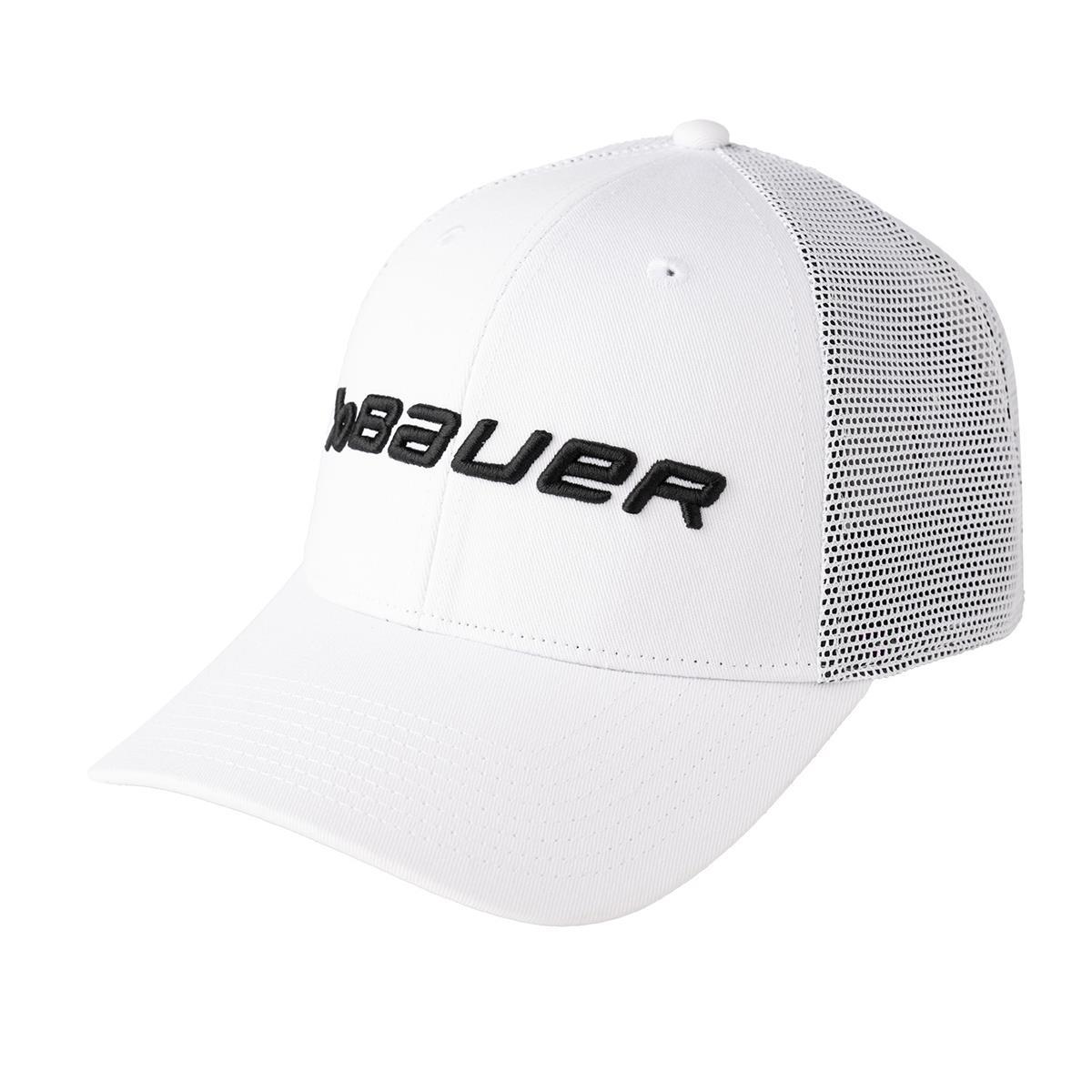 BAUER Core Adj. Cap - weiß - Yth. - wht - OSFM