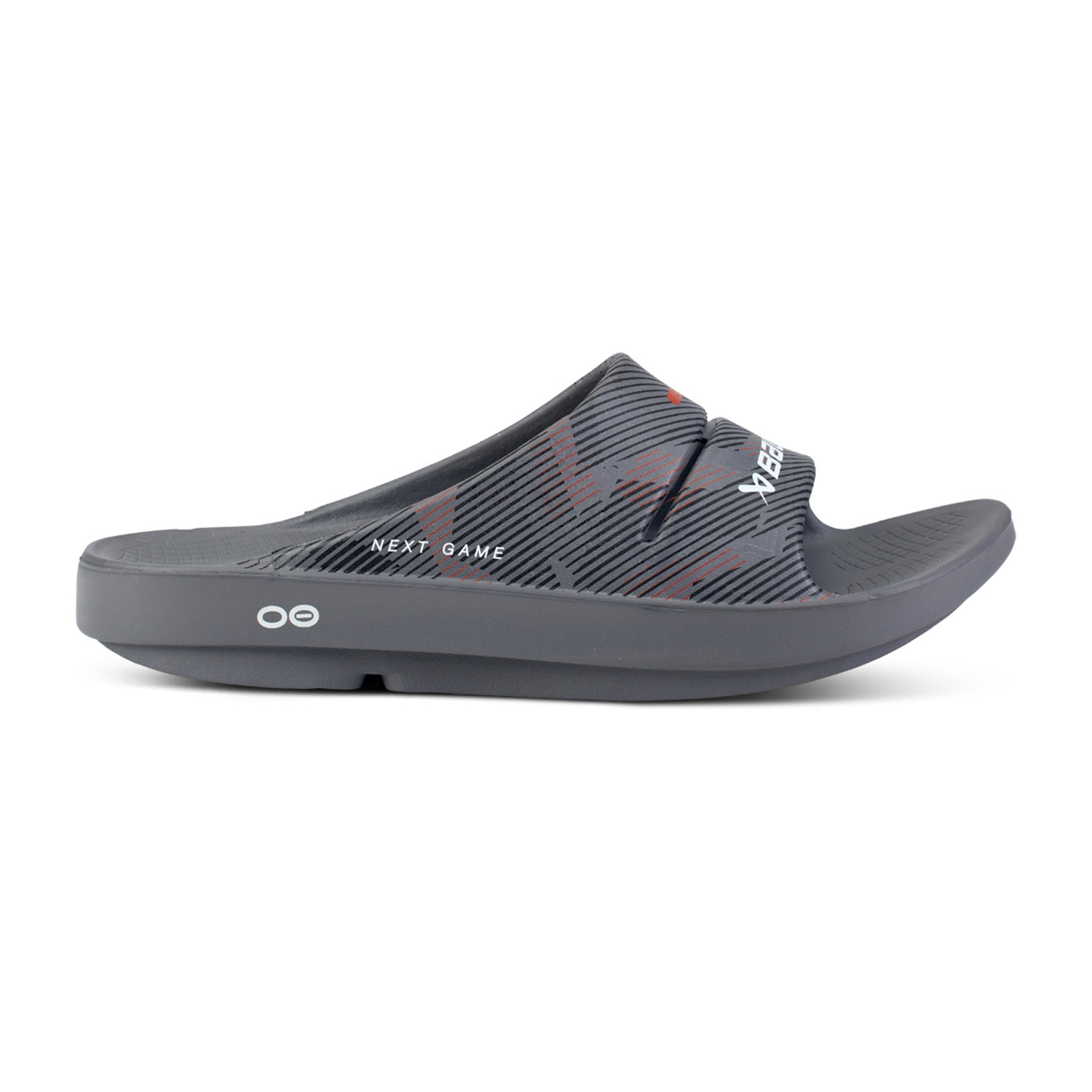 BAUER OOFOS® Sport Slide - grau - Sr.