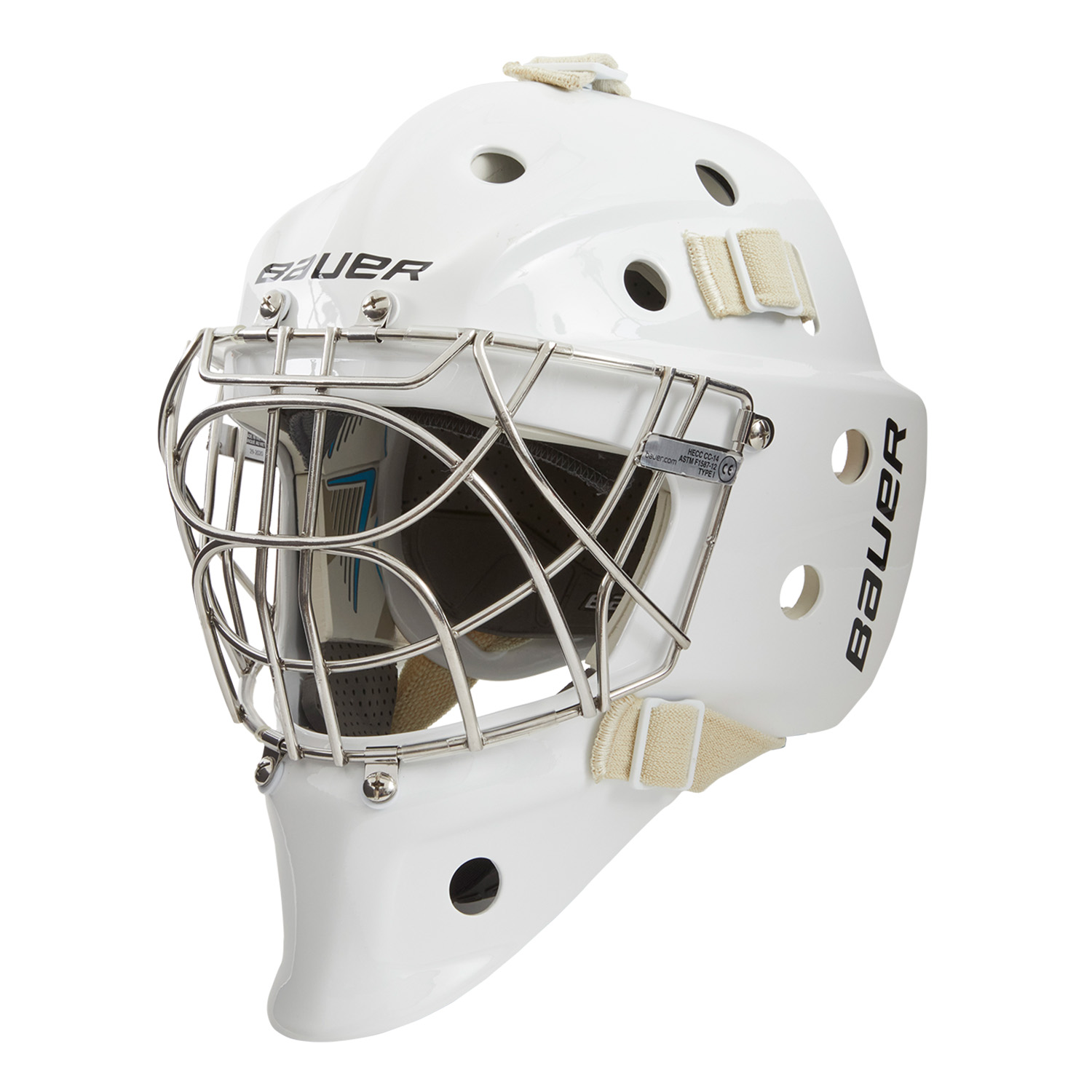 BAUER Torwart Maske Profile 940 - Cert. Cat Eye -  Jr. - wht