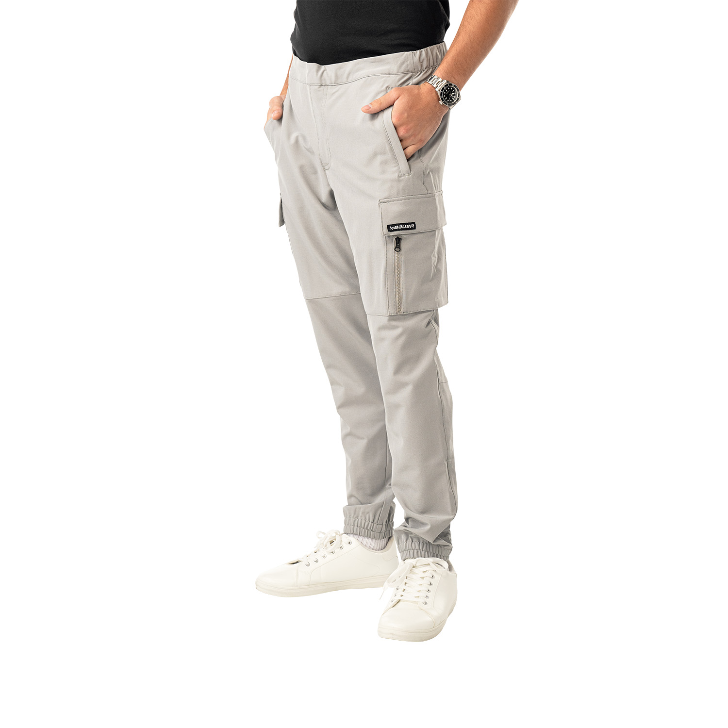 BAUER FLC Cargo Hose - stone grey - Sr.