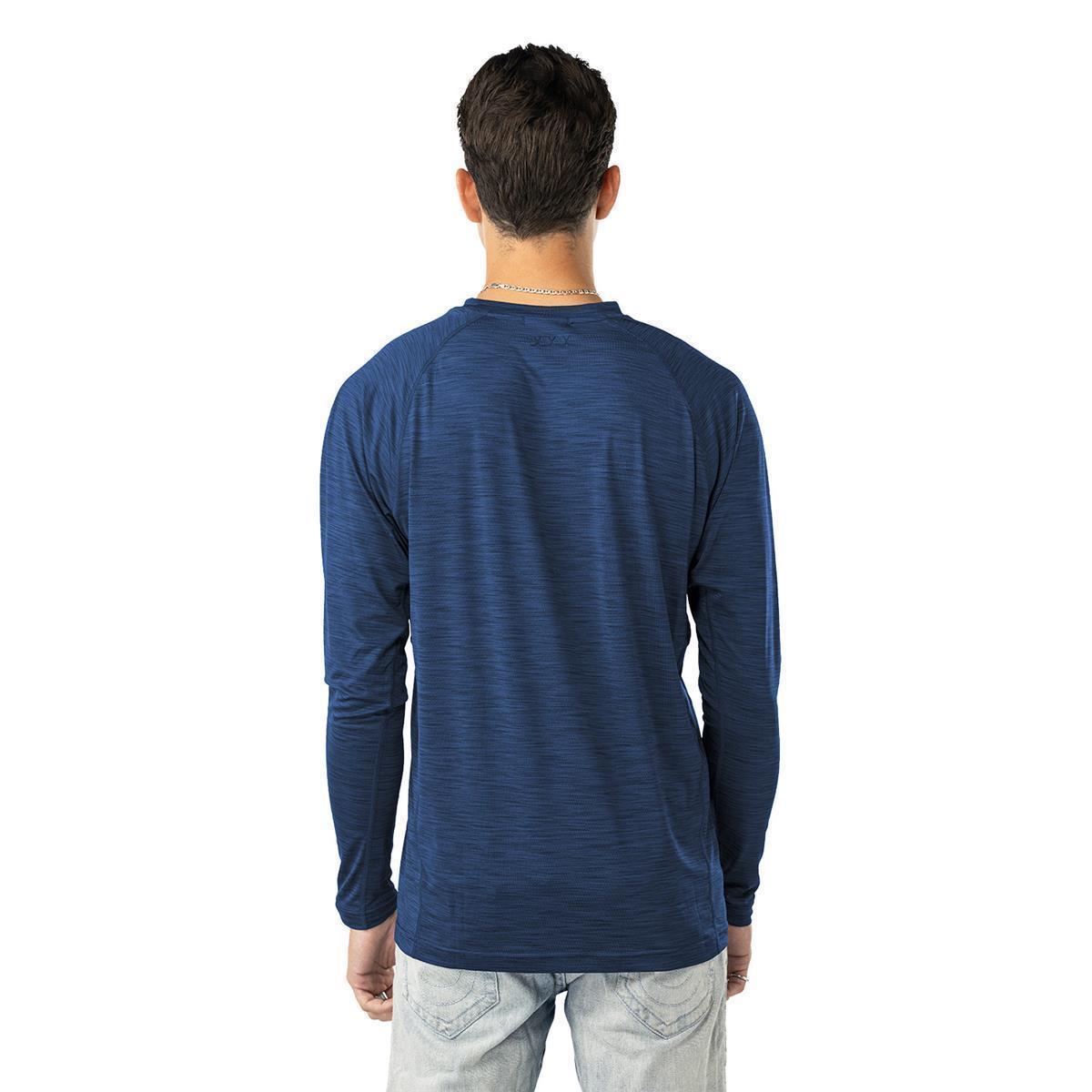 BAUER FLC LS Tech Tee - oceana - Sr.