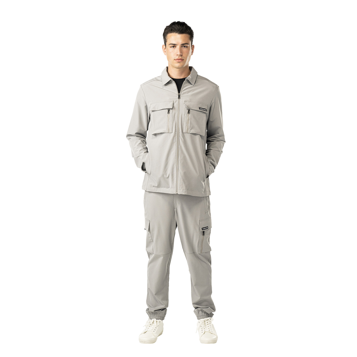 BAUER FLC Shacket - stone grey - Sr.
