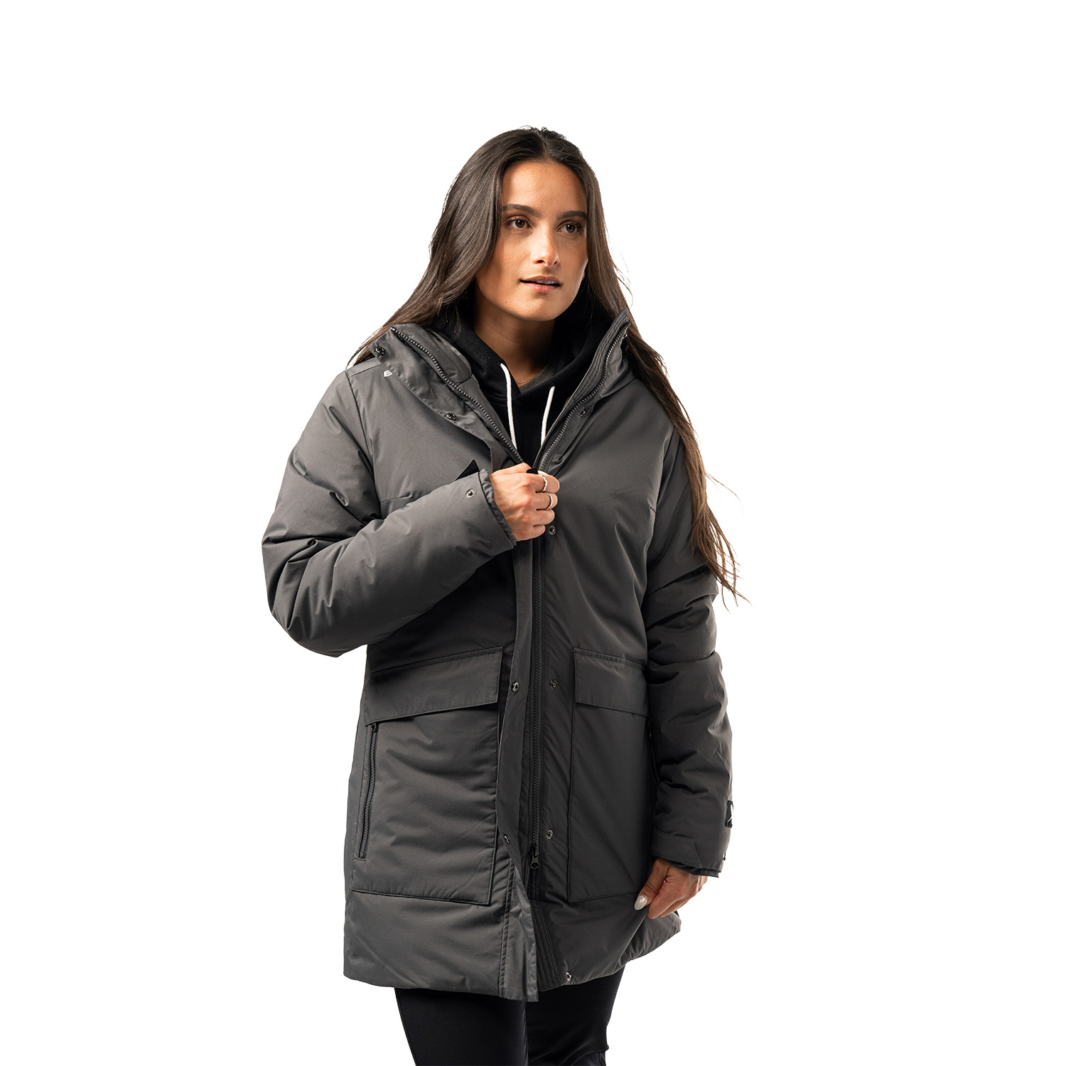 BAUER Damen Team Travel Coat - grau - Sr.