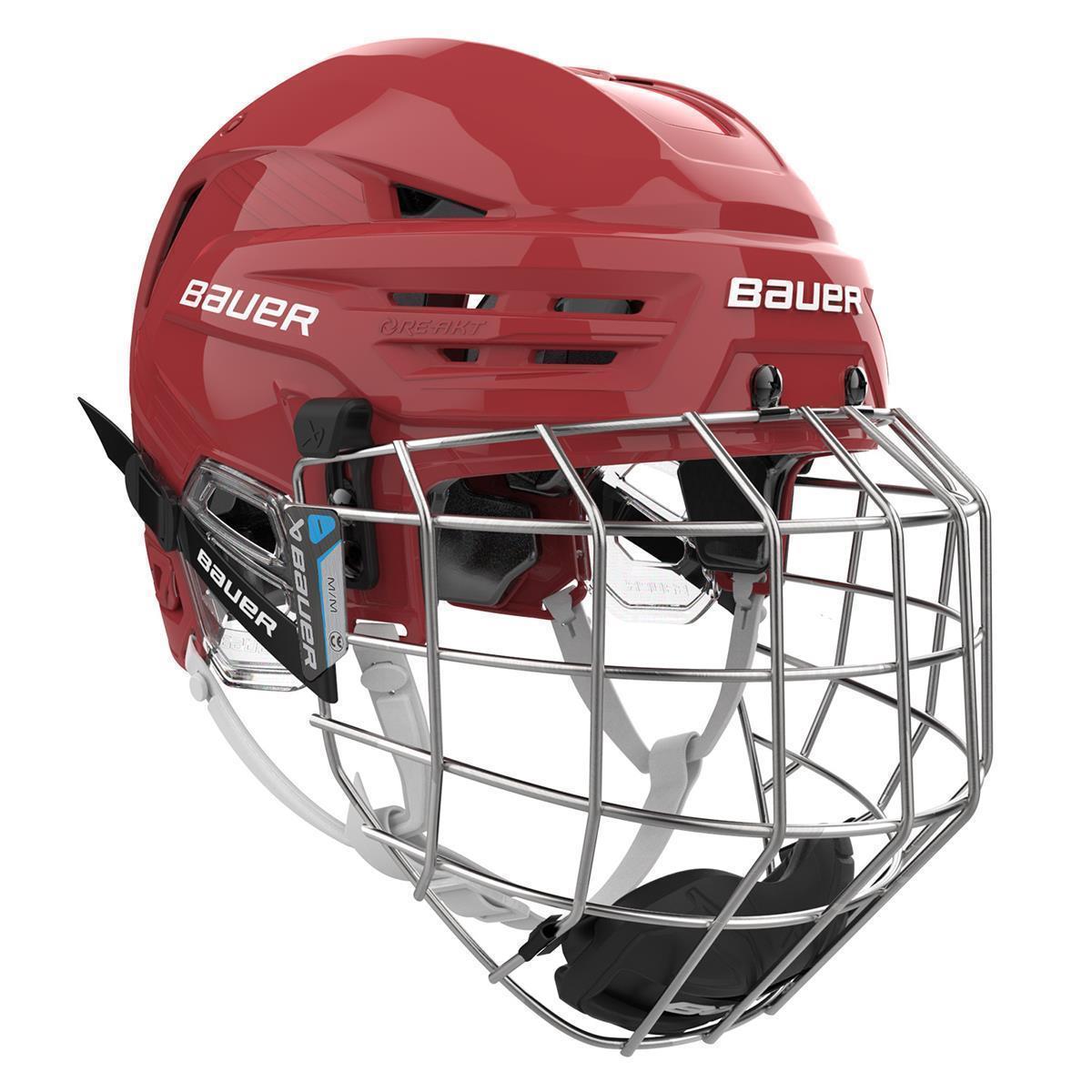 BAUER Helm mit Gitter RE-Akt 70 - MTO