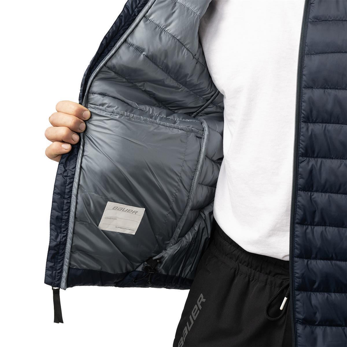 BAUER Team Puffer Jacke - marine - Sr.