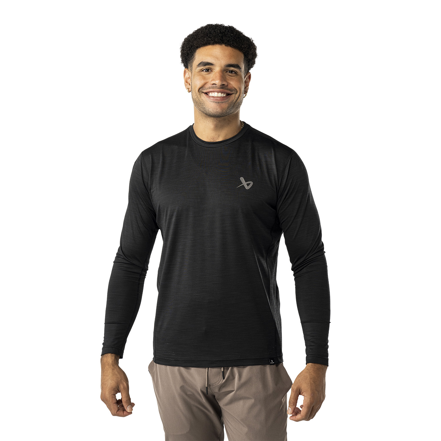 BAUER FLC Core LS Tech Tee - schwarz - Sr.
