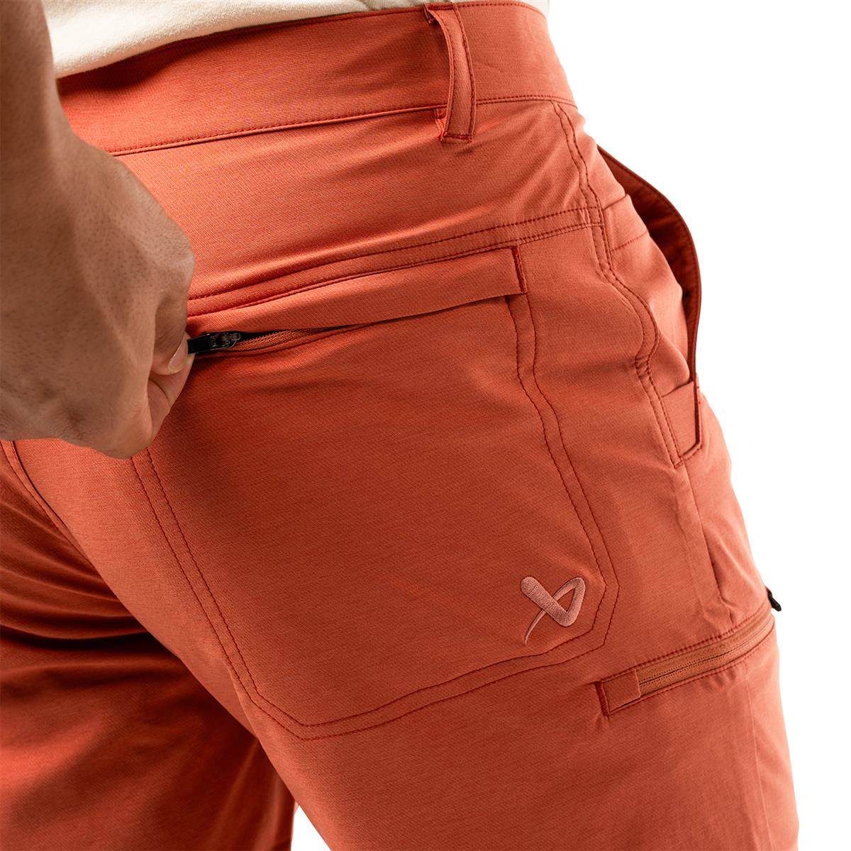 BAUER 7" Walking Short - brick - Sr.