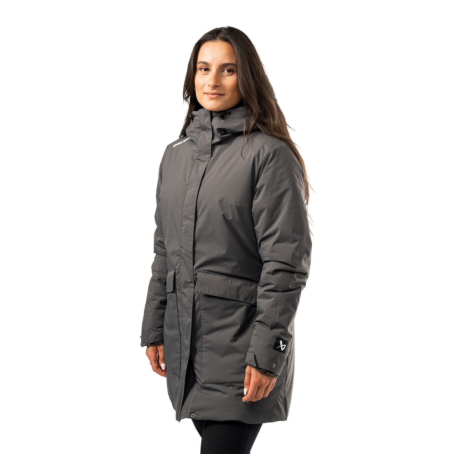 BAUER Damen Team Travel Coat - grau - Sr.