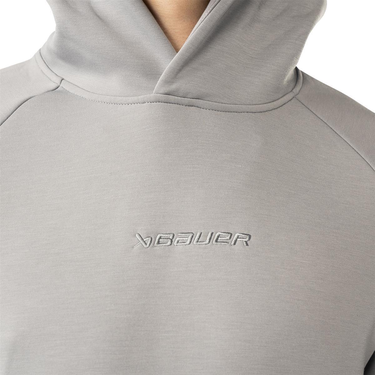 BAUER FLC Hoodie - stone grey - Sr.