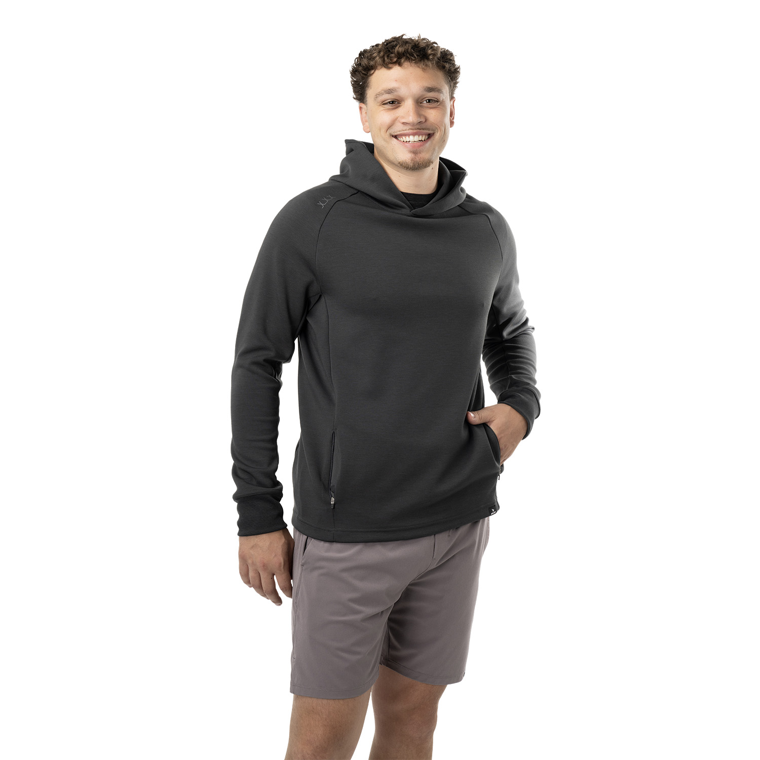 BAUER FLC Core Hoodie - grau - Sr.