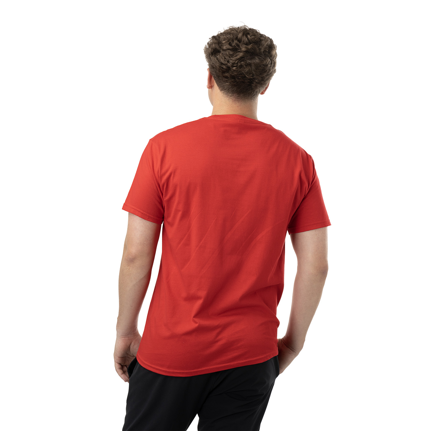 BAUER Core Lockup Tee - rot - Sr.