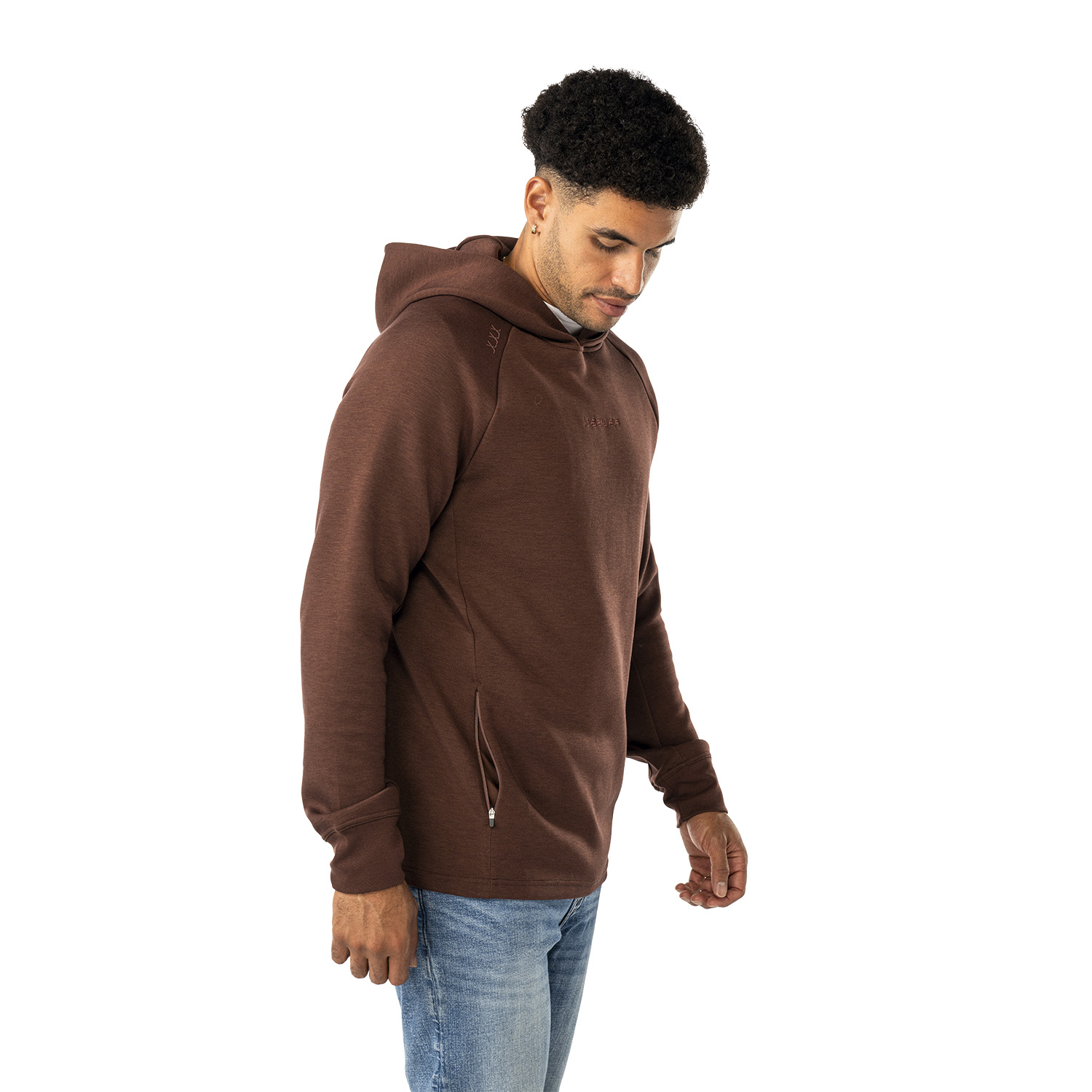BAUER FLC Hoodie - brown stone - Sr.
