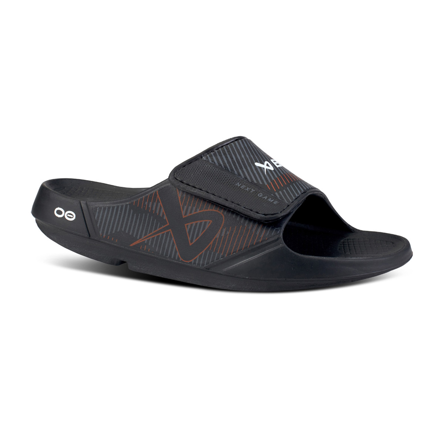BAUER OOFOS® Sport Flex Slide - schwarz - Sr.