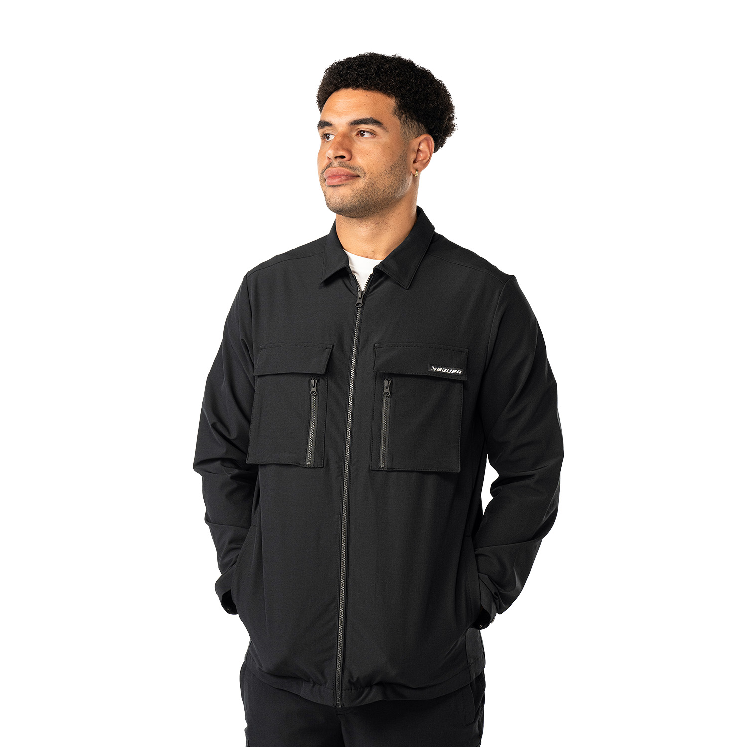BAUER FLC Shacket - schwarz - Sr.